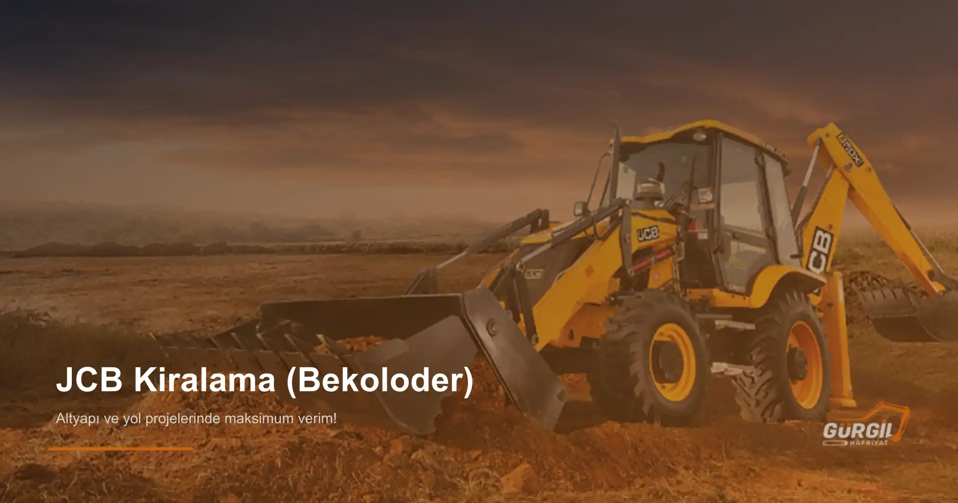 JCB Kiralama (Bekoloder) | Gürgil Hafriyat JCB Kiralama (Bekoloder) | Gürgil Hafriyat
