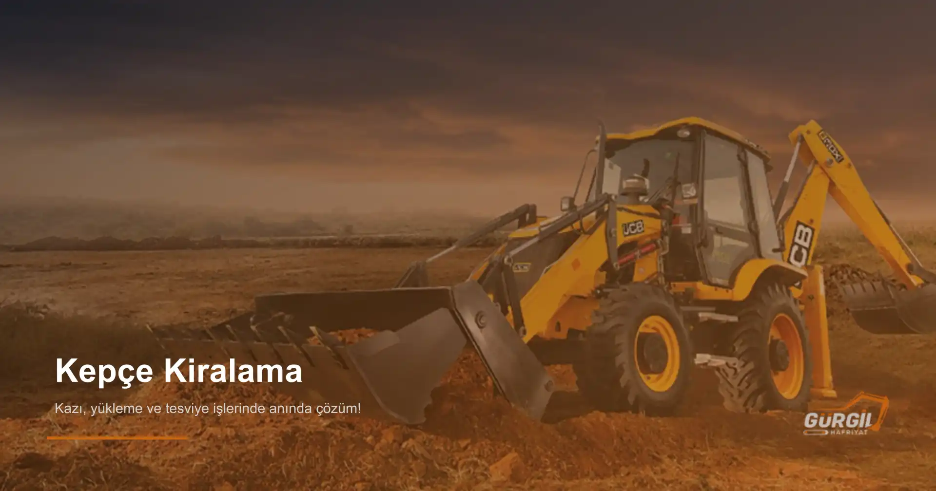 Bağlıca Kepçe Kiralama Hizmeti Hizmetleri | Gürgil Hafriyat